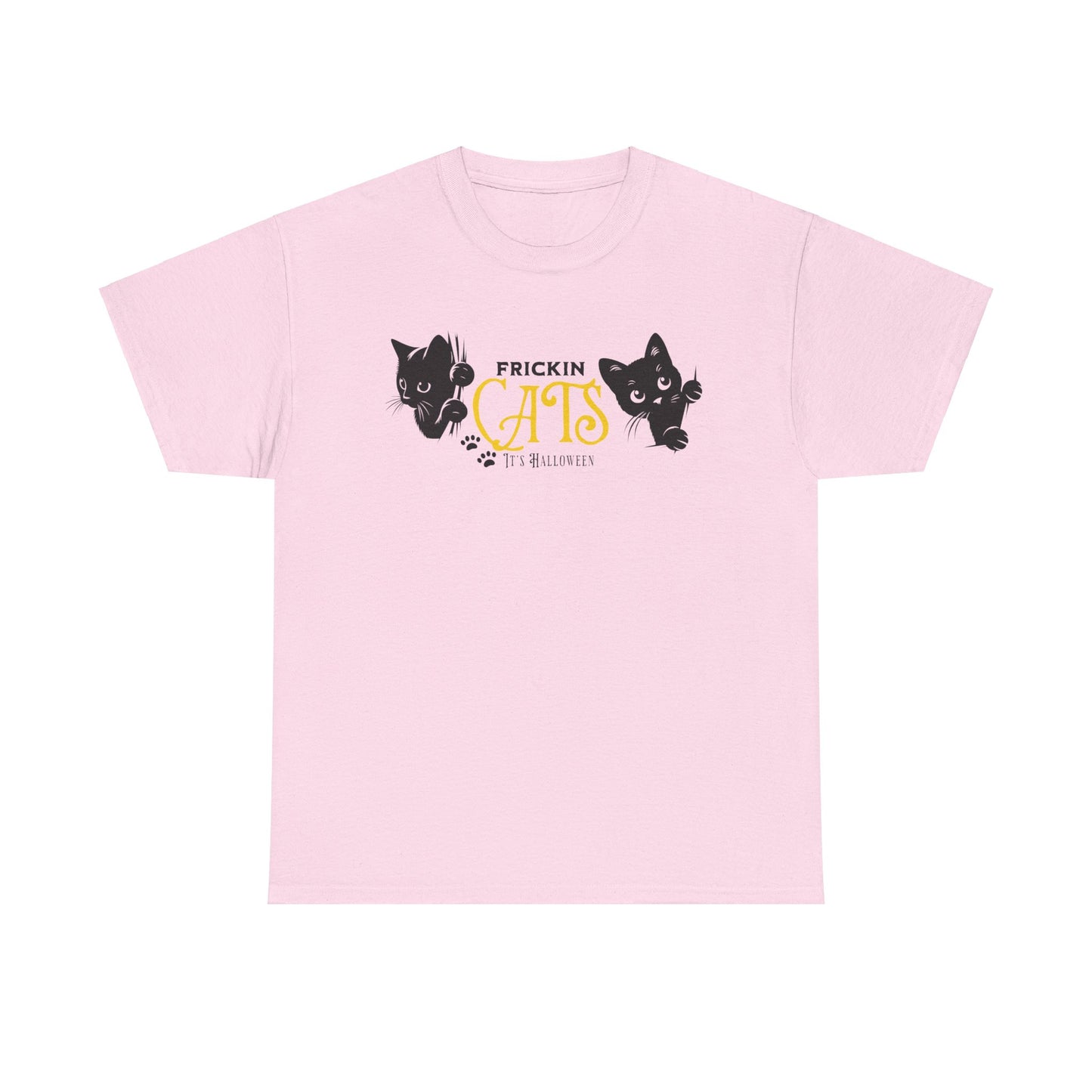 Unisex Heavy Cotton Tee - Frickin Cats