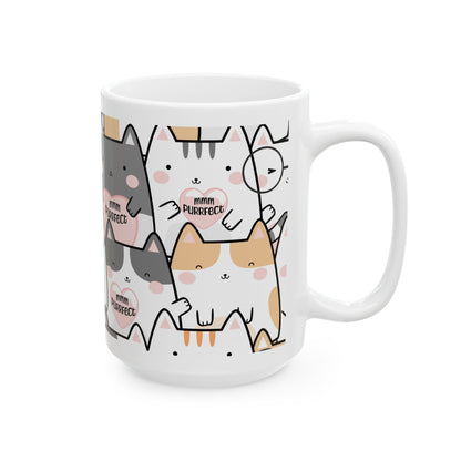 MMM PURFECT Ceramic Mug, (11oz, 15oz)