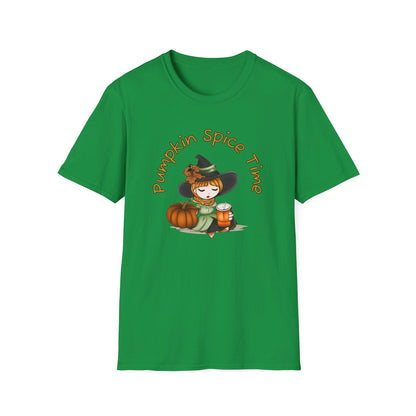 Pumpkin Spice Witch T-Shirt - Adorable Halloween Witch is all about her Pumpkin Spice