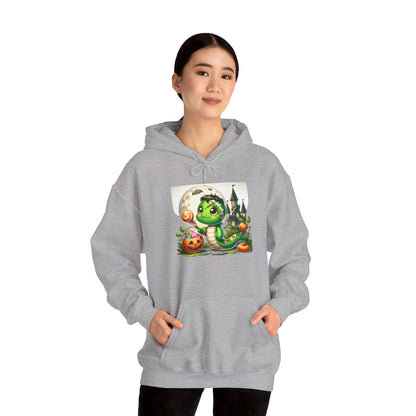 Baby Frankenstein Hooded Sweatshirt - This cute whimsical baby Frankenstein will surely endear you instead of creating fear and terror!