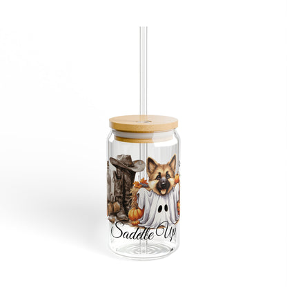 Sipper Glass, 16oz Cowgirl's Best Friend