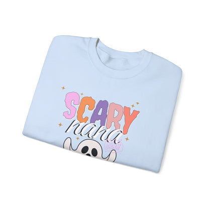 Unisex Heavy Blend™ Crewneck Sweatshirt - Scary Nana