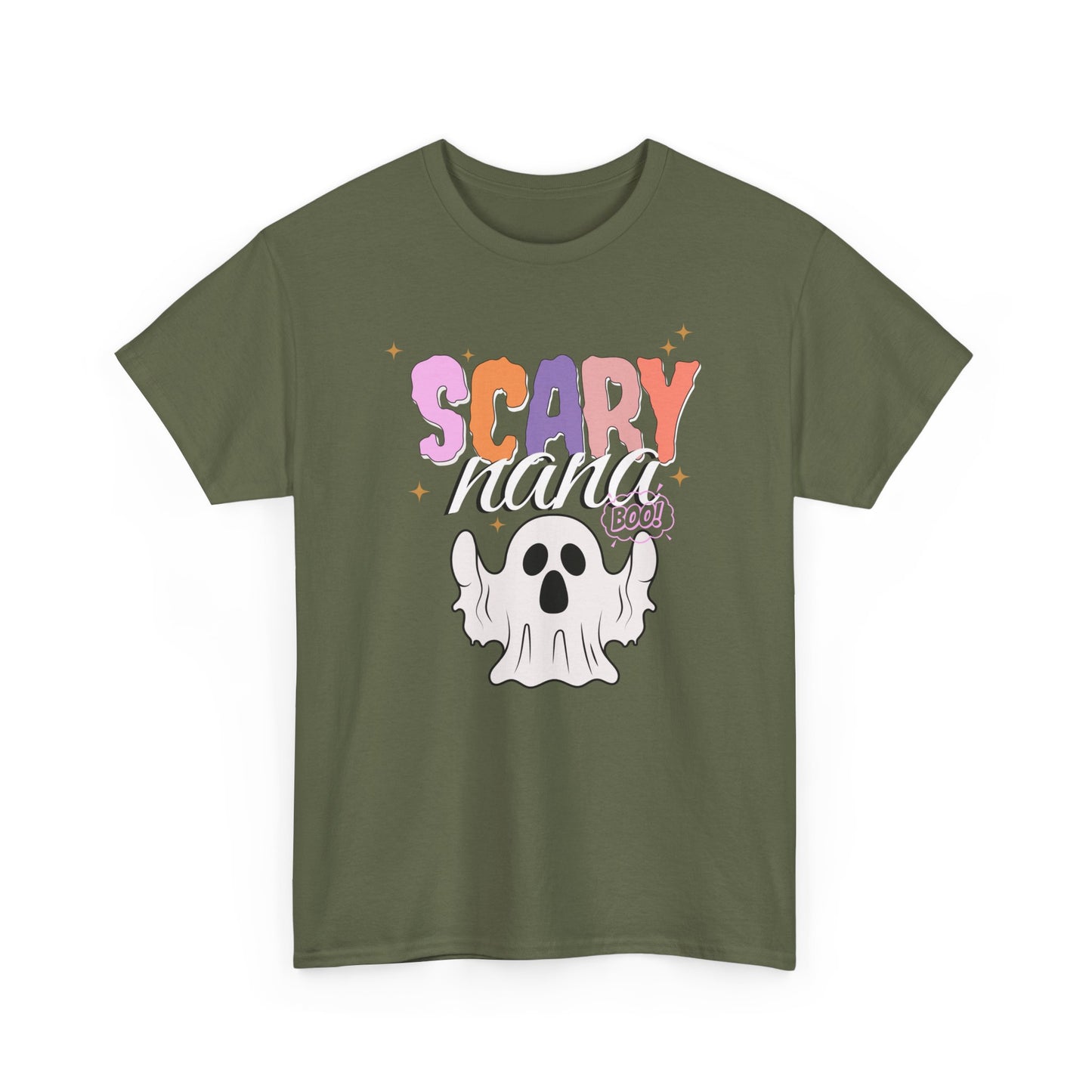 Unisex Heavy Cotton Tee - Scary Nana