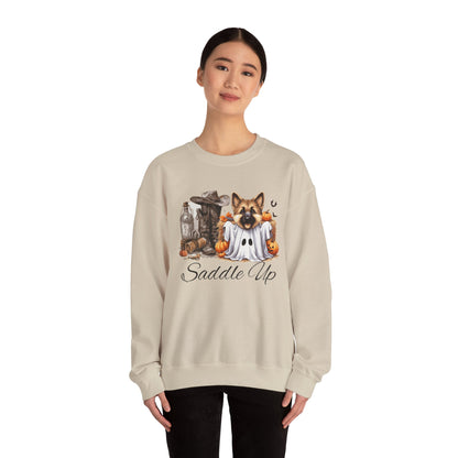 Unisex Heavy Blend™ Crewneck Sweatshirt - Cowgirl's Best Friend