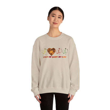 Unisex Heavy Blend™ Crewneck Sweatshirt - Fall Leaves