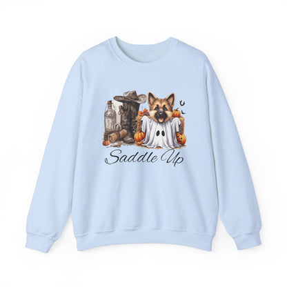 Unisex Heavy Blend™ Crewneck Sweatshirt - Cowgirl's Best Friend