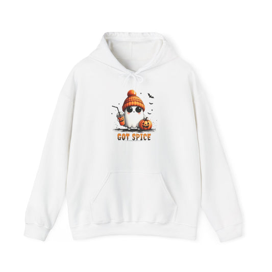 Unisex Heavy Blend™ Hooded Sweatshirt - Cute Ghost lookin' for some Spice