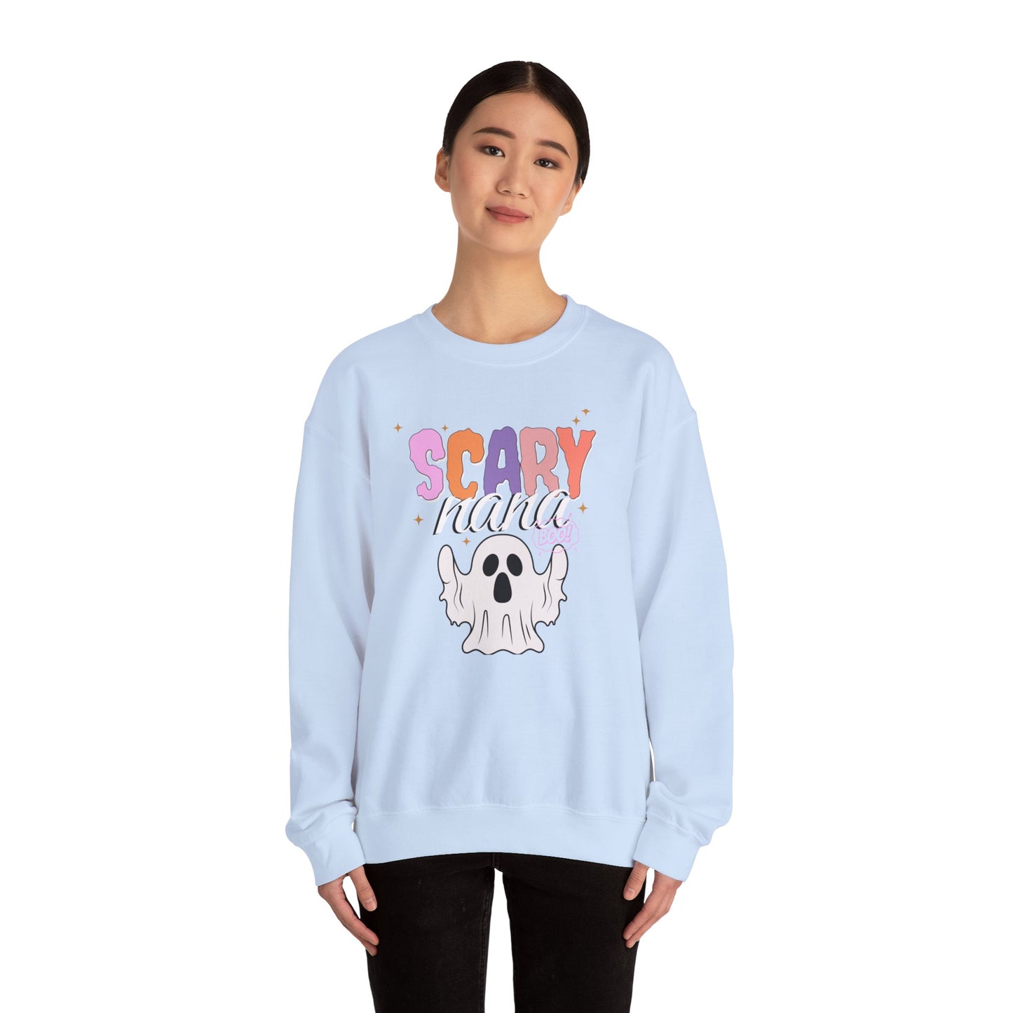 Unisex Heavy Blend™ Crewneck Sweatshirt - Scary Nana