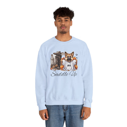 Unisex Heavy Blend™ Crewneck Sweatshirt - Cowgirl's Best Friend