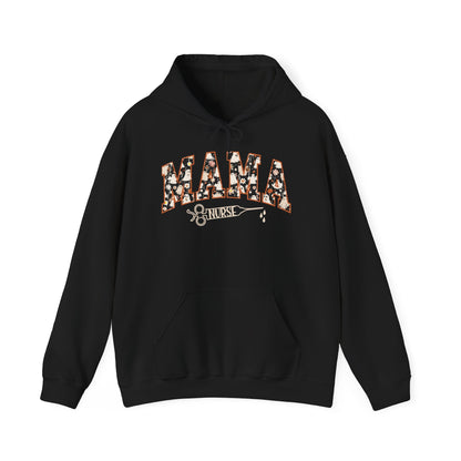 Unisex Heavy Blend™ Hooded Sweatshirt - Halloween Mama Nurse