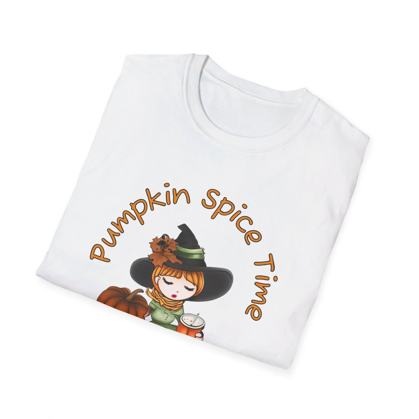 Pumpkin Spice Witch T-Shirt - Adorable Halloween Witch is all about her Pumpkin Spice