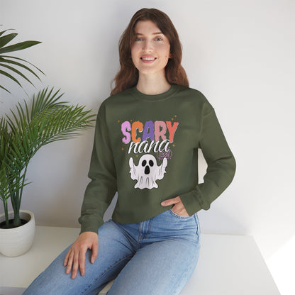 Unisex Heavy Blend™ Crewneck Sweatshirt - Scary Nana