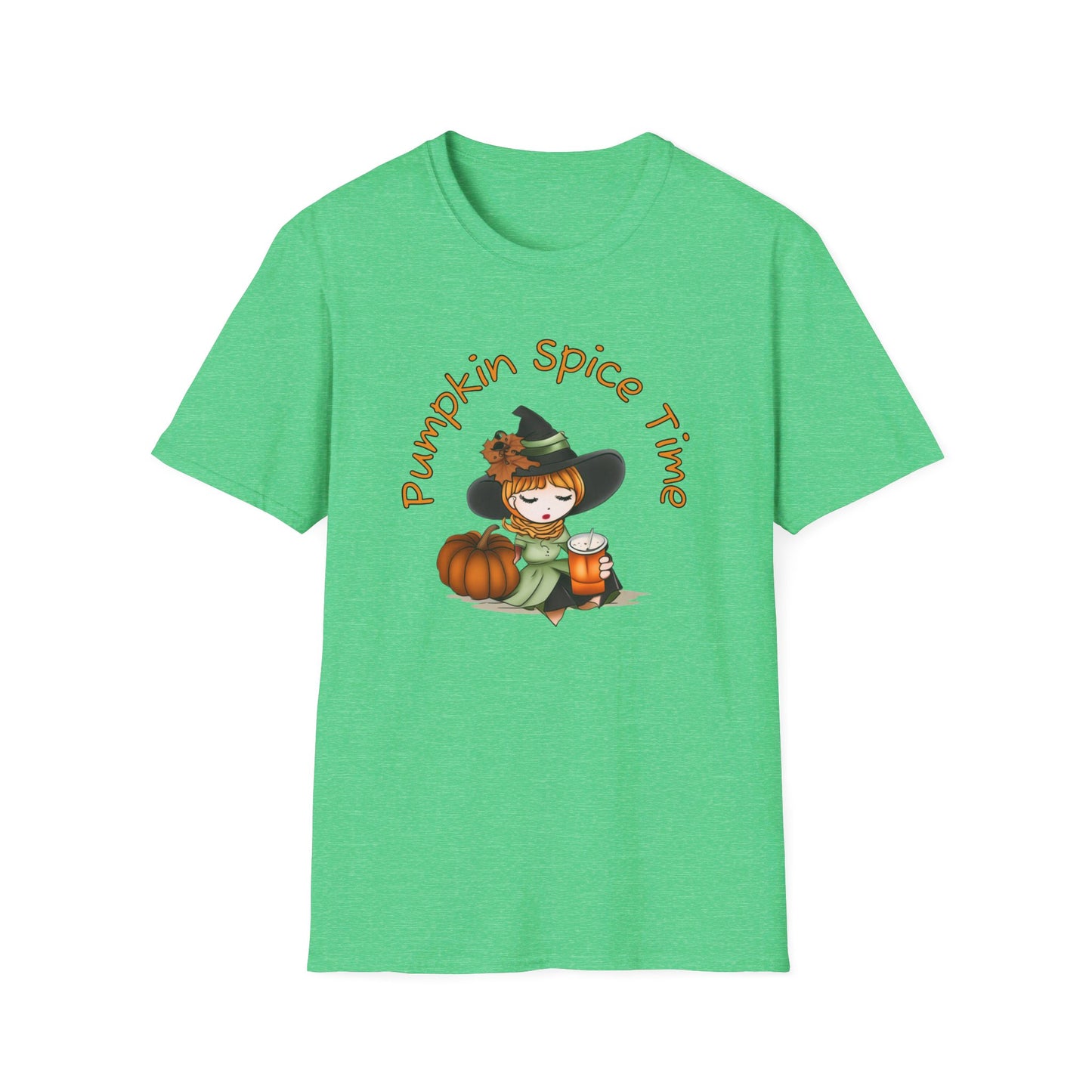 Pumpkin Spice Witch T-Shirt - Adorable Halloween Witch is all about her Pumpkin Spice