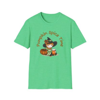 Pumpkin Spice Witch T-Shirt - Adorable Halloween Witch is all about her Pumpkin Spice