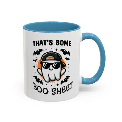 Halloween Accent Coffee Mug (11 oz) - That's Some Boo Sheet