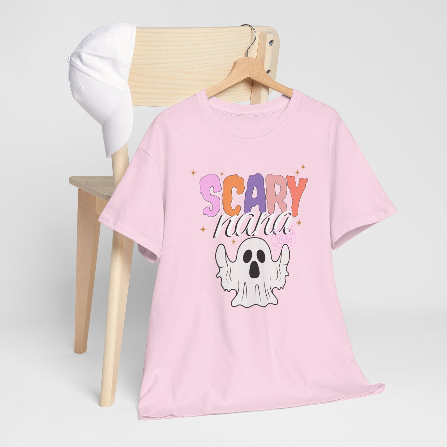 Unisex Heavy Cotton Tee - Scary Nana