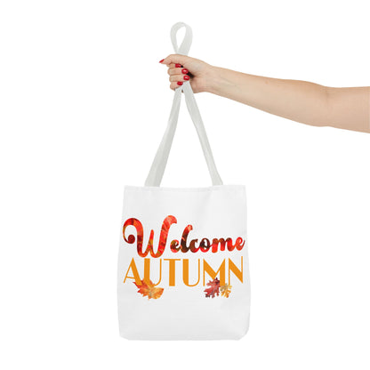 Welcome Autumn Leaves - Tote Bag (AOP)