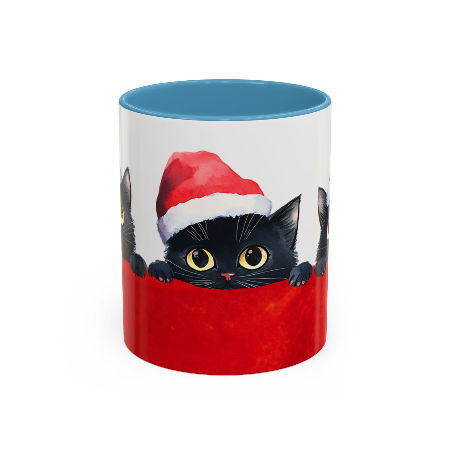 Accent Coffee Mug (11, 15oz) We 3 Kittens