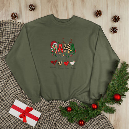 Mama Claus Personalized Unisex EcoSmart® Crewneck Sweatshirt