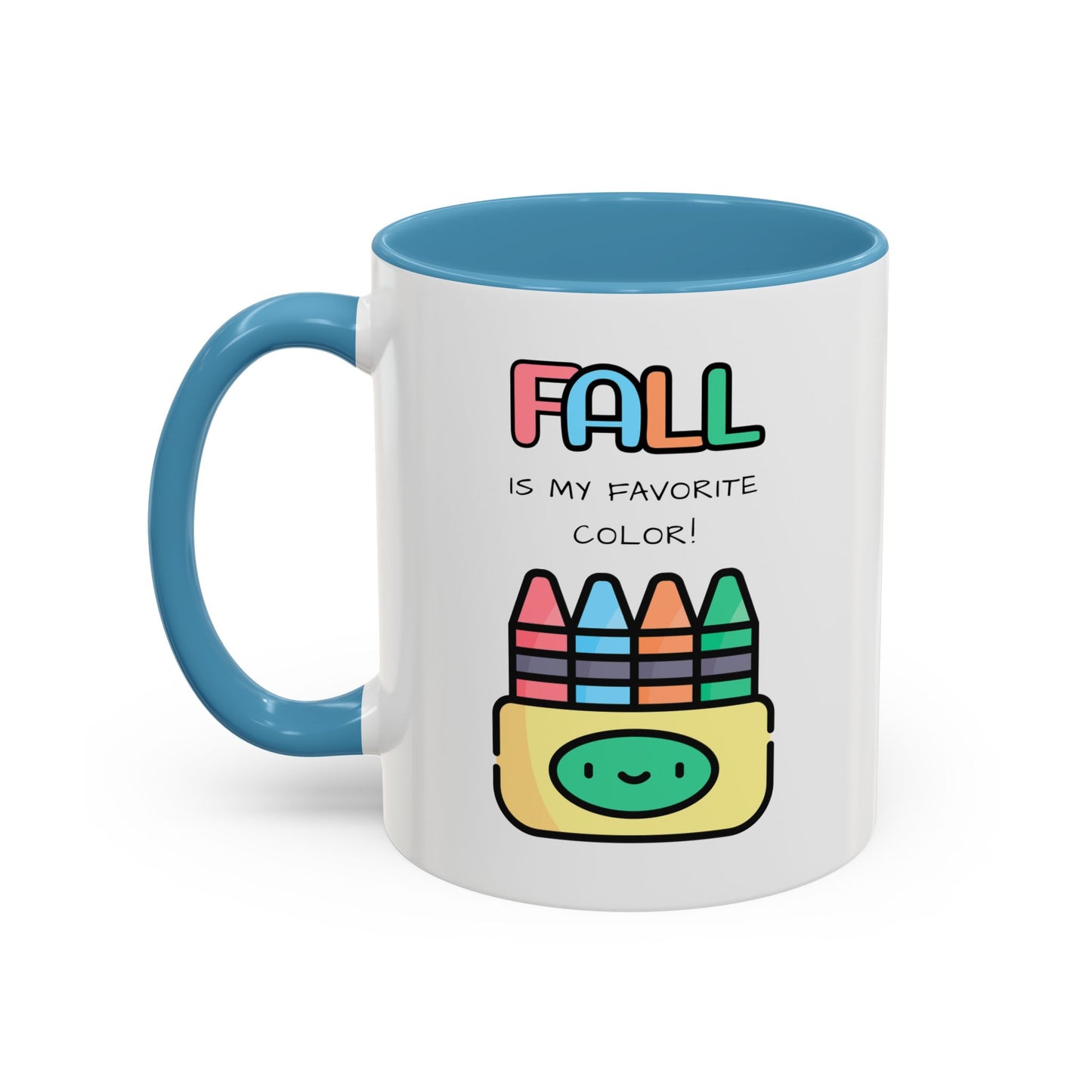 Fall Is My Favorite Color - Accent Coffee Mug (11 oz)