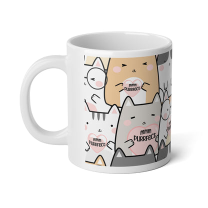 mmm Purrect Jumbo Mug, 20oz