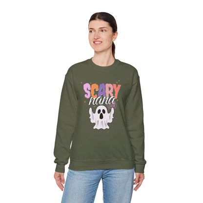 Unisex Heavy Blend™ Crewneck Sweatshirt - Scary Nana