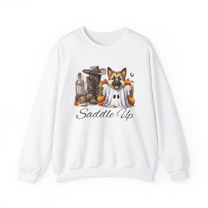 Unisex Heavy Blend™ Crewneck Sweatshirt - Cowgirl's Best Friend