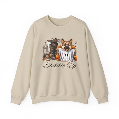 Unisex Heavy Blend™ Crewneck Sweatshirt - Cowgirl's Best Friend