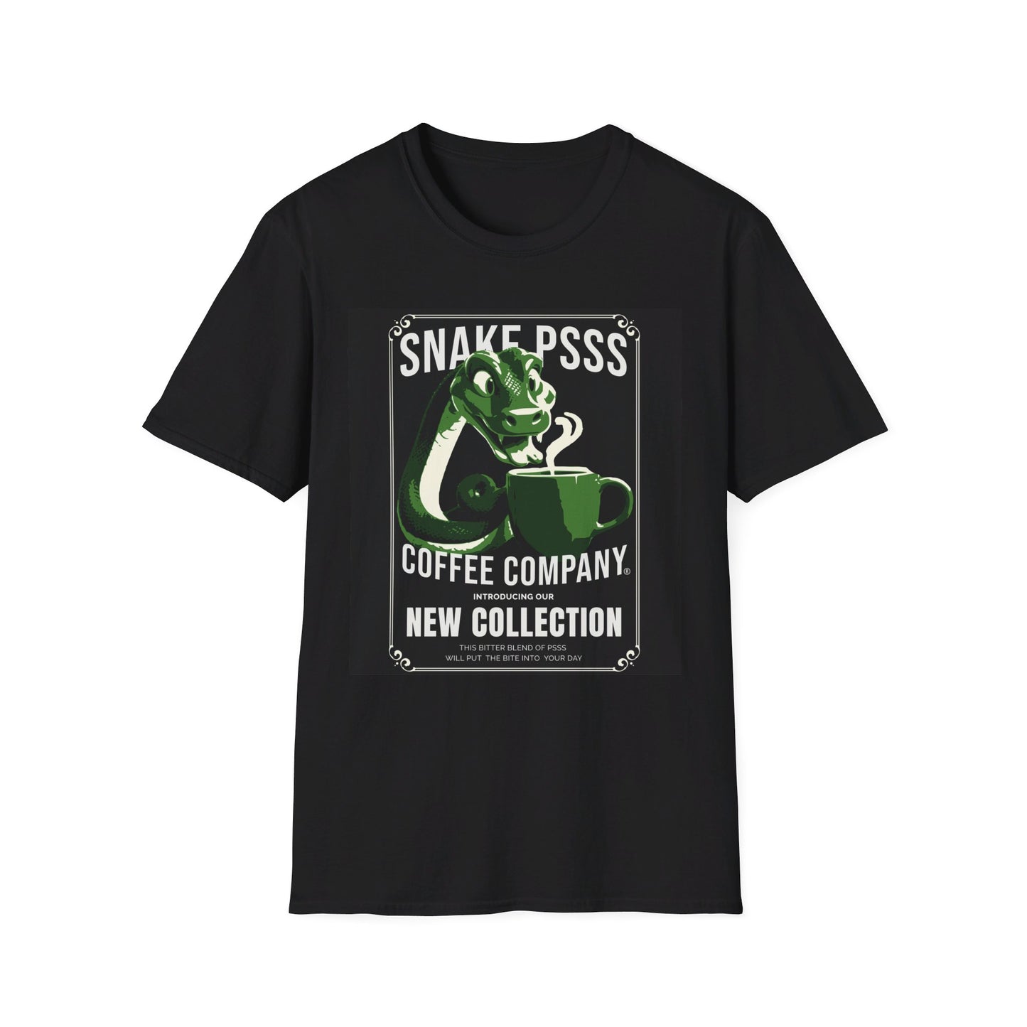 T-Shirt Snake PSSS Coffee Company Bitter Blend Collection