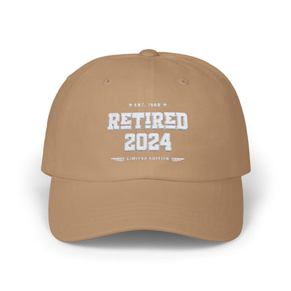 Embroidry "Retired" Custom Mom Cap