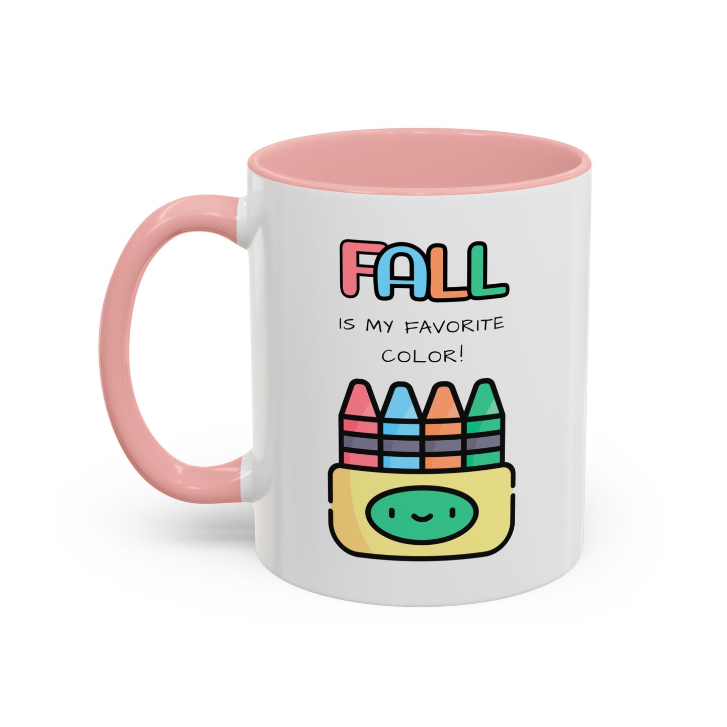 Fall Is My Favorite Color - Accent Coffee Mug (11 oz)