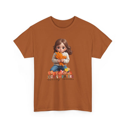 Cozy Sweaters and Crunchy Leaves - Unisex Heavy Cotton Tee