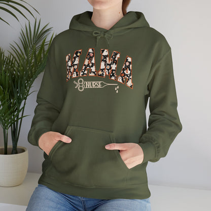 Unisex Heavy Blend™ Hooded Sweatshirt - Halloween Mama Nurse