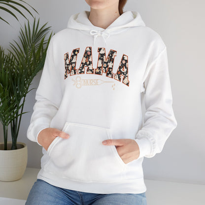 Unisex Heavy Blend™ Hooded Sweatshirt - Halloween Mama Nurse