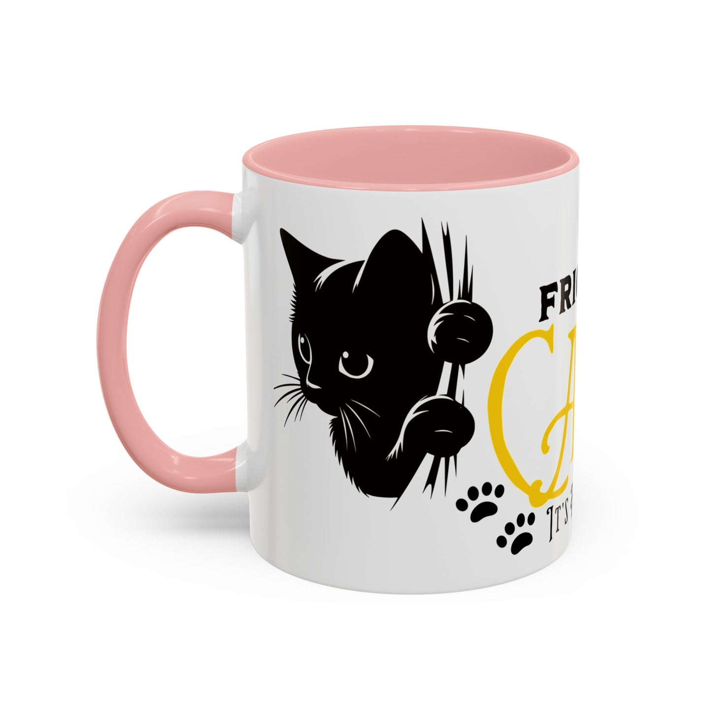 Halloween Accent Coffee Mug (11oz) - Frickin Cats