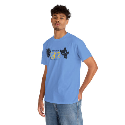 Unisex Heavy Cotton Tee - Frickin Cats