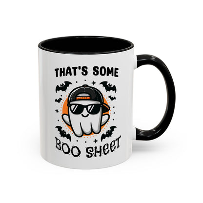 Halloween Accent Coffee Mug (11 oz) - That's Some Boo Sheet