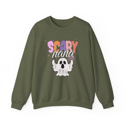 Unisex Heavy Blend™ Crewneck Sweatshirt - Scary Nana