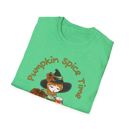 Pumpkin Spice Witch T-Shirt - Adorable Halloween Witch is all about her Pumpkin Spice