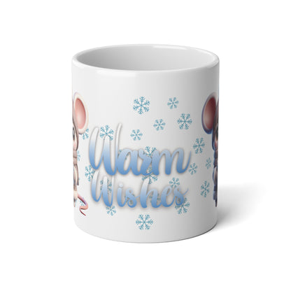 Warm Wishes Mouse Jumbo Mug, 20oz