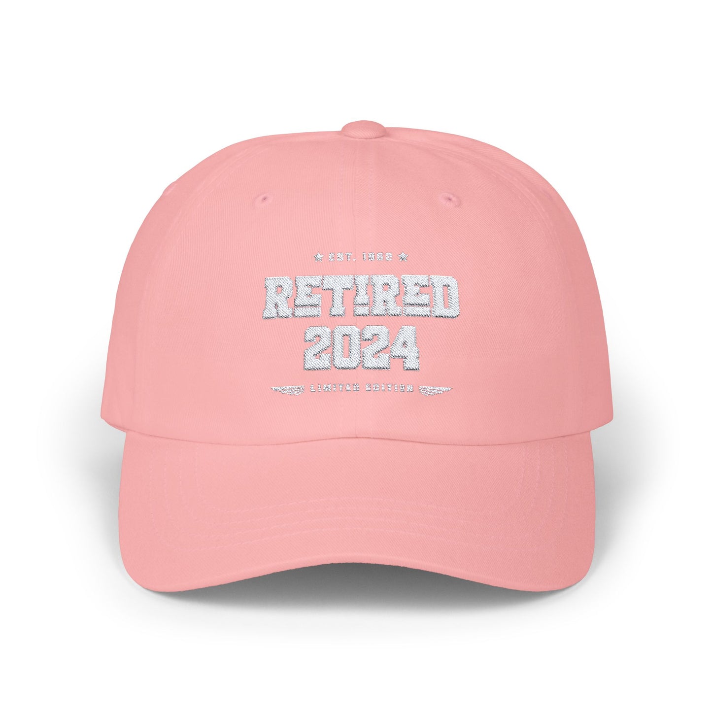 Embroidry "Retired" Custom Mom Cap