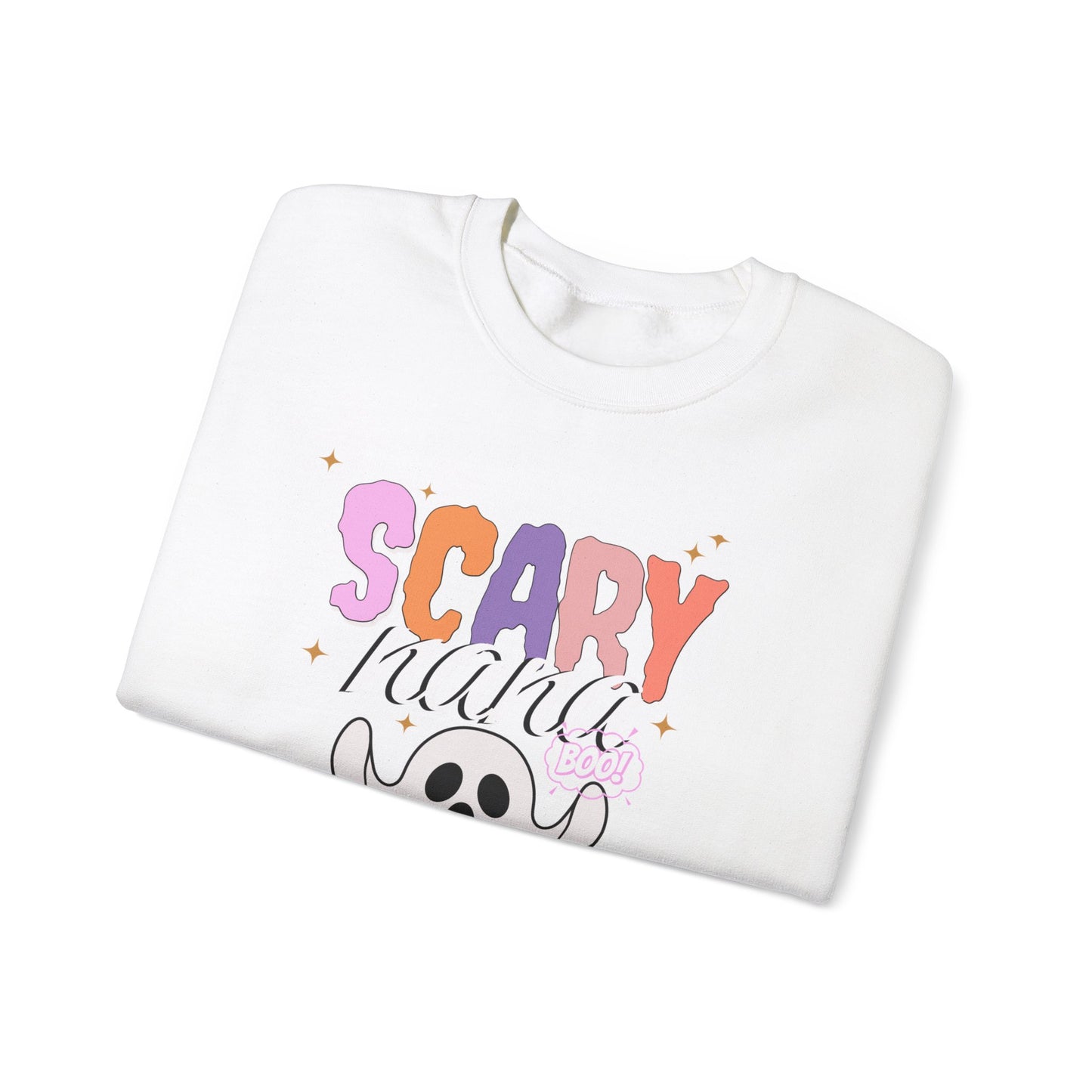 Unisex Heavy Blend™ Crewneck Sweatshirt - Scary Nana