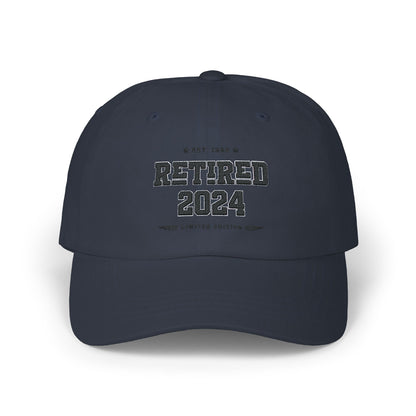 Embroidery Retired Dad Cap - Custom