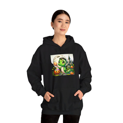 Baby Frankenstein Hooded Sweatshirt - This cute whimsical baby Frankenstein will surely endear you instead of creating fear and terror!