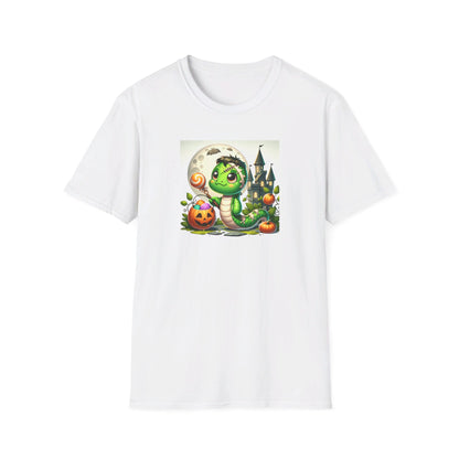 Halloween Snake T-Shirt - This cute baby Frankenstein snake is sure to instill cuteness overload instead of fear and terror.