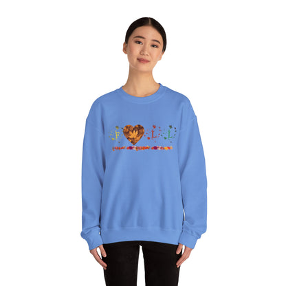 Unisex Heavy Blend™ Crewneck Sweatshirt - Fall Leaves