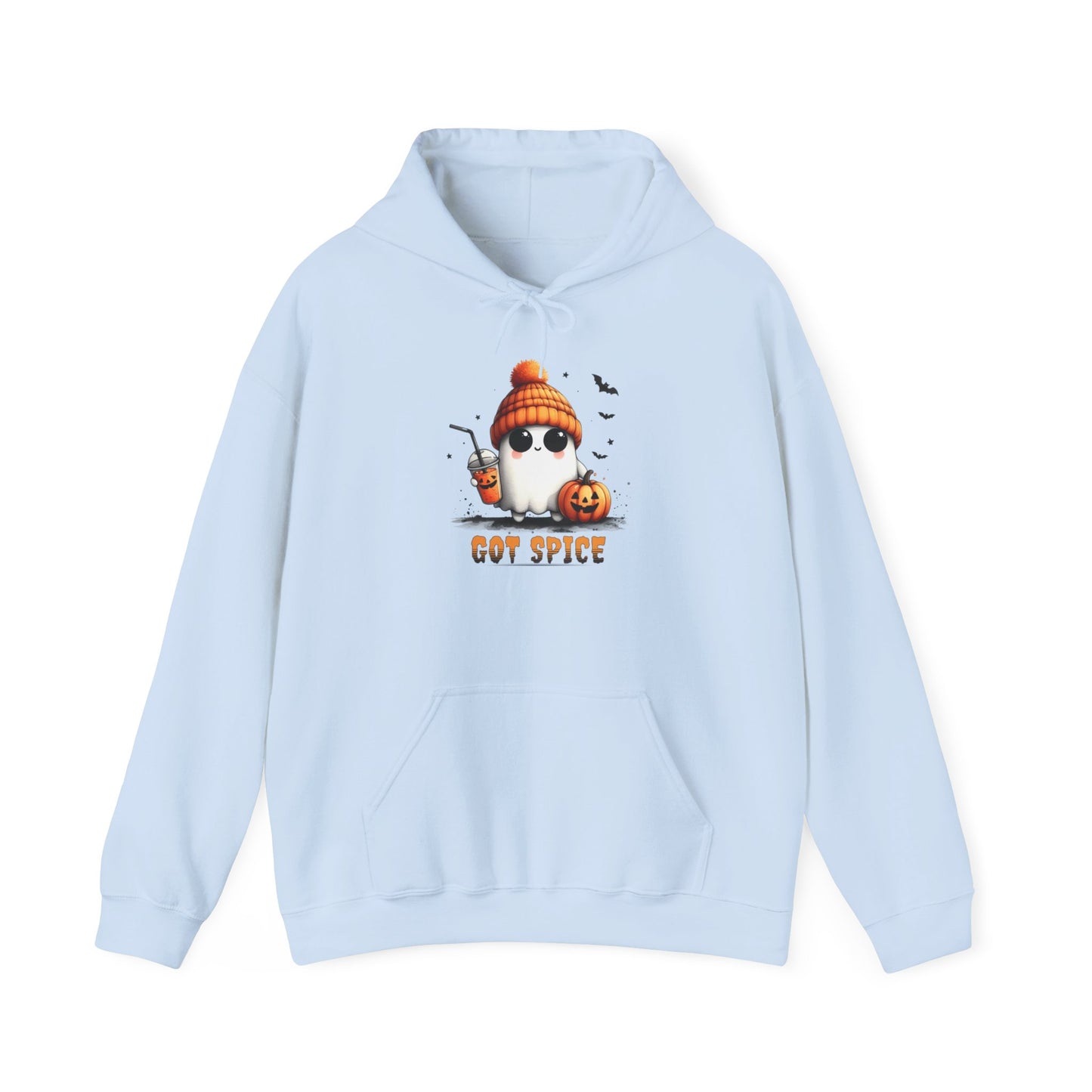 Unisex Heavy Blend™ Hooded Sweatshirt - Cute Ghost lookin' for some Spice